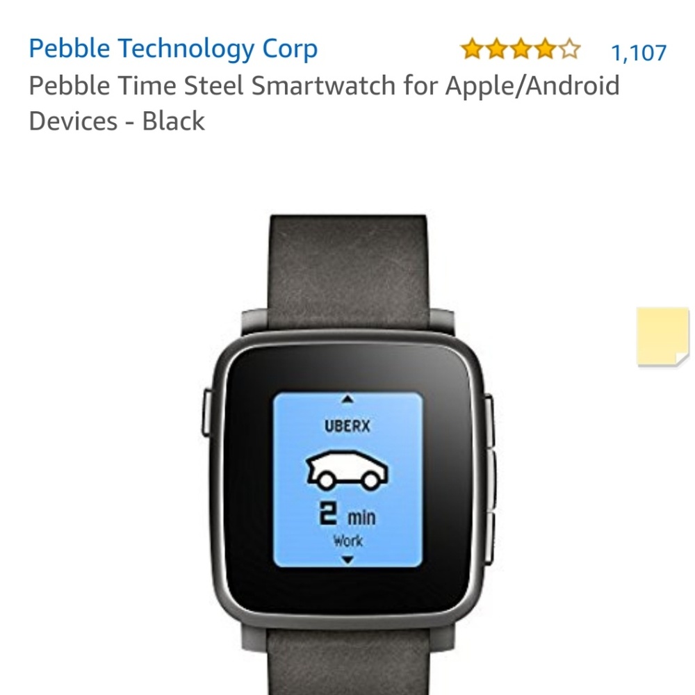 Pebble Time Steel